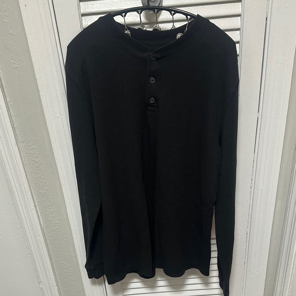 George Black Long Sleeve Tee
